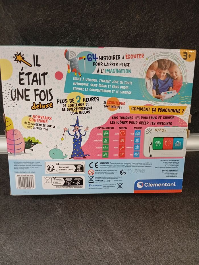 Clementoni Il Etait Une Fois Mon conteur d'histoires avec écouteurs 64 Histoires à Créer et Ecouter - photo numéro 3