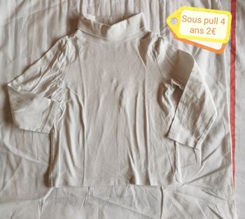 Sous pull manches longues