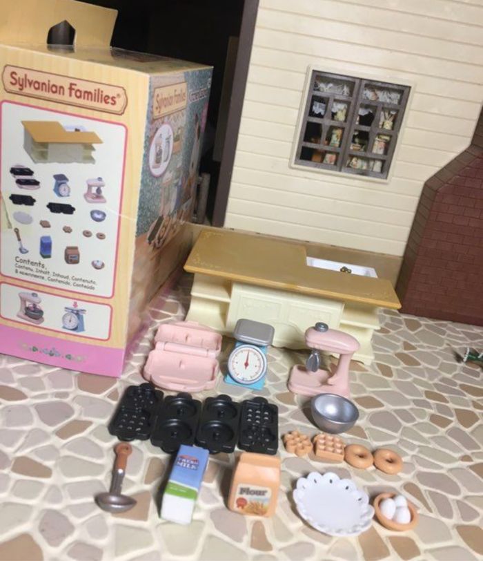 Sylvanian families kitchen island 5442 - photo numéro 3