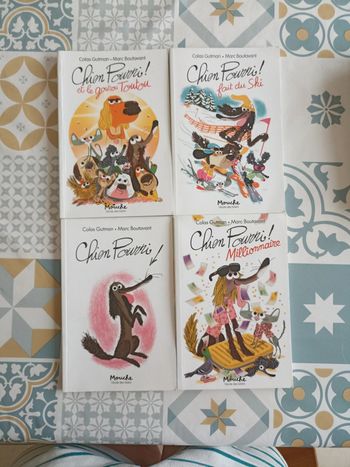 Lot de livres " chien pourri"