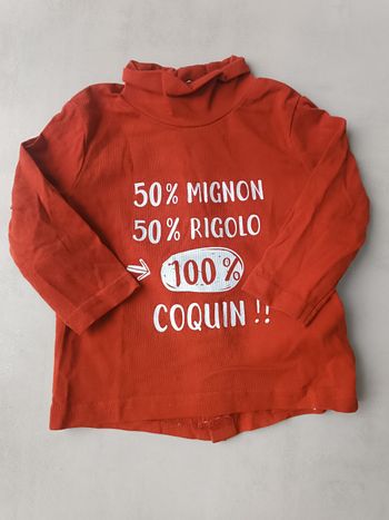 Tee-shirt manches longues/sous pulls