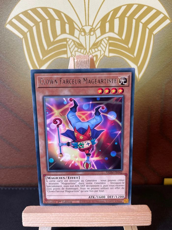 VASM-FR042 Clown Farceur Mageartiste - Yu-Gi-Oh! - photo numéro 6