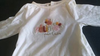 Tee shirt fin manche longue
