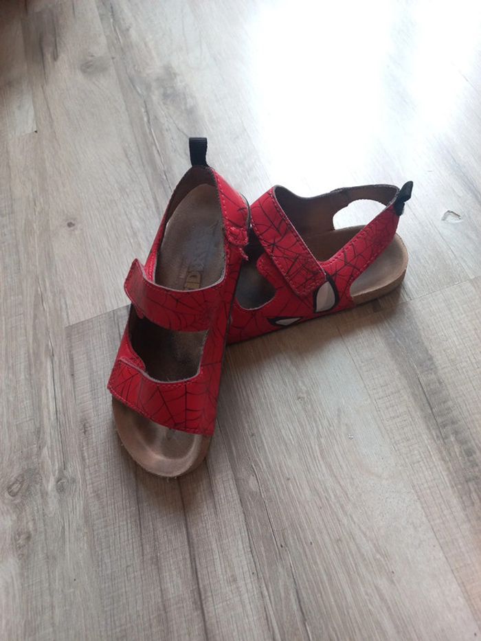 Sandales spiderman