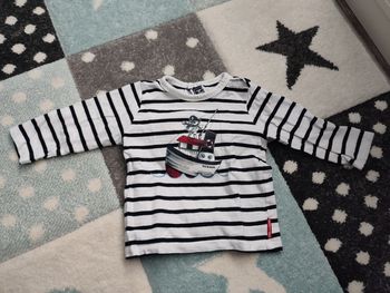 T-shirt manches longues 12 mois terre de marin