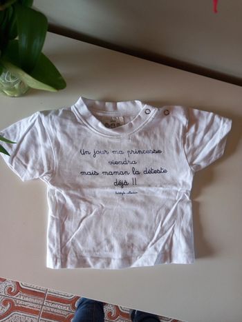 T-shirt garçon 3-6 mois