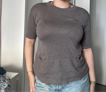 Pull fin gris – Taille 2 (équiv. M)