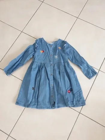 Robe lulu castagnette 3 ans
