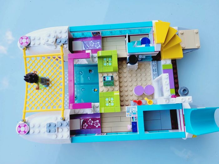 Lego friends superbe catamaran de luxe 41317 - photo numéro 11
