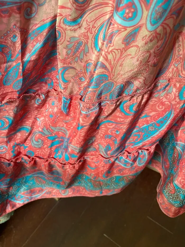 Robe soie rose Bigg Bull - photo numéro 6