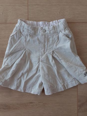 Pantalon fille écru 12 mois Disney H&M Bambi