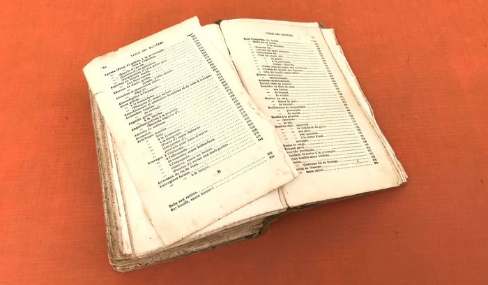 Urbain Dubois Nouvelle Cuisine Bourgeoise (cachet postal Etampes 5-10-1930) - photo numéro 5