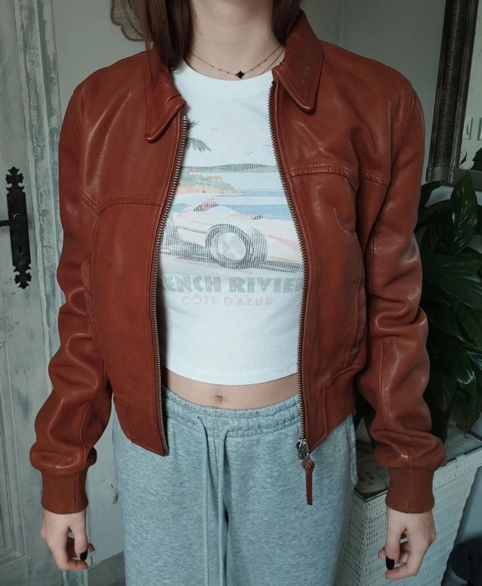 Blouson cuir Superdry - photo numéro 13