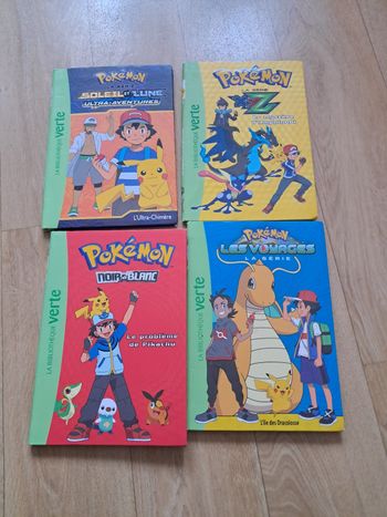 Lot de romans pokemon