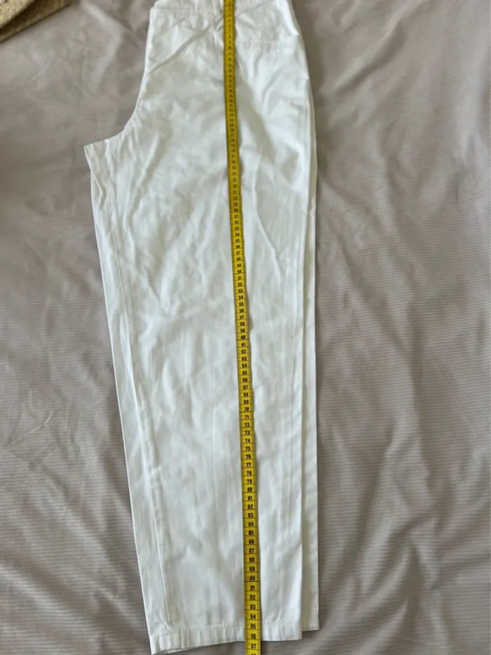 Pantalon eugen Klein blanc taille 46 - photo numéro 4