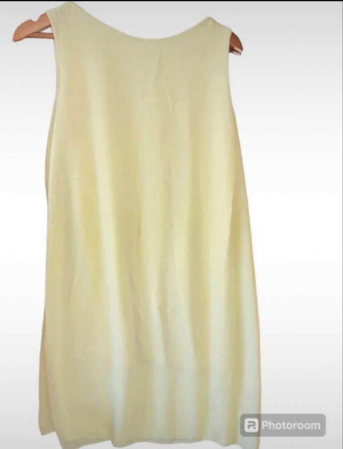 Robe été jaune taille S - photo numéro 3