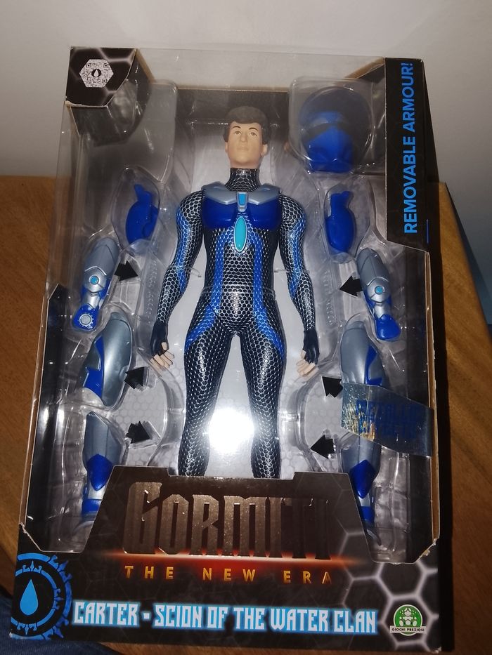 gormiti - figurine articulée de 27 cm scion avec armure - photo numéro 2