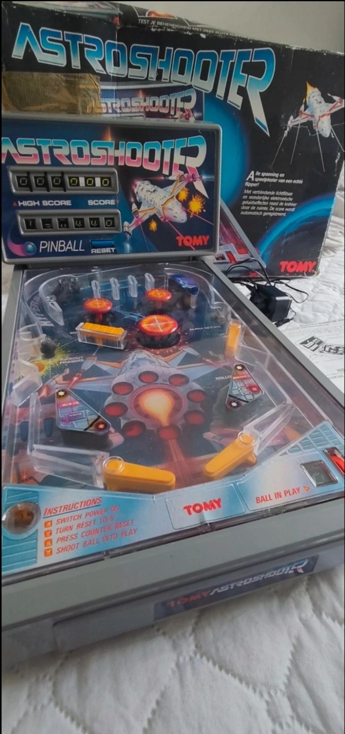 Flipper Astroshooter tomy vintage - photo numéro 3