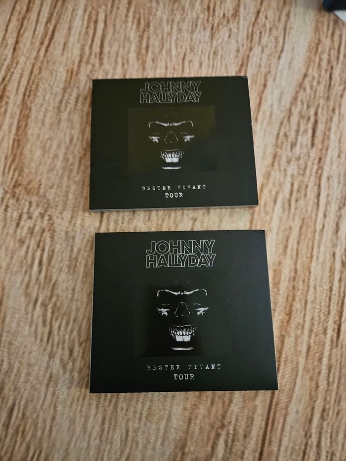 Album CD Johnny Hallyday "rester Vivant " - photo numéro 2