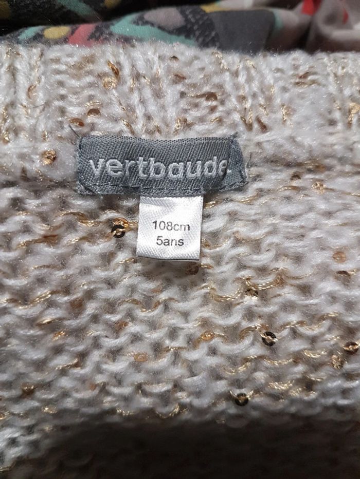Veste fille vertbaudet 5 ans - photo numéro 4