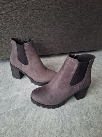 Bottines chelsea suédine