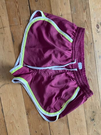Short de sport framboise jaune fluo S Coast Calzedonia