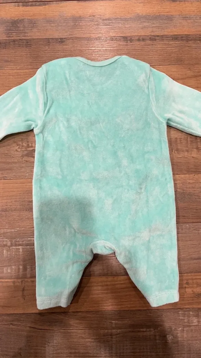 Pyjama velours 1 pièce - photo numéro 5