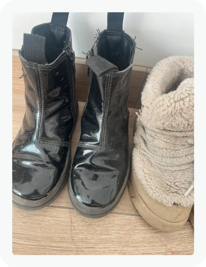 Lot paires de boots fille - photo numéro 7