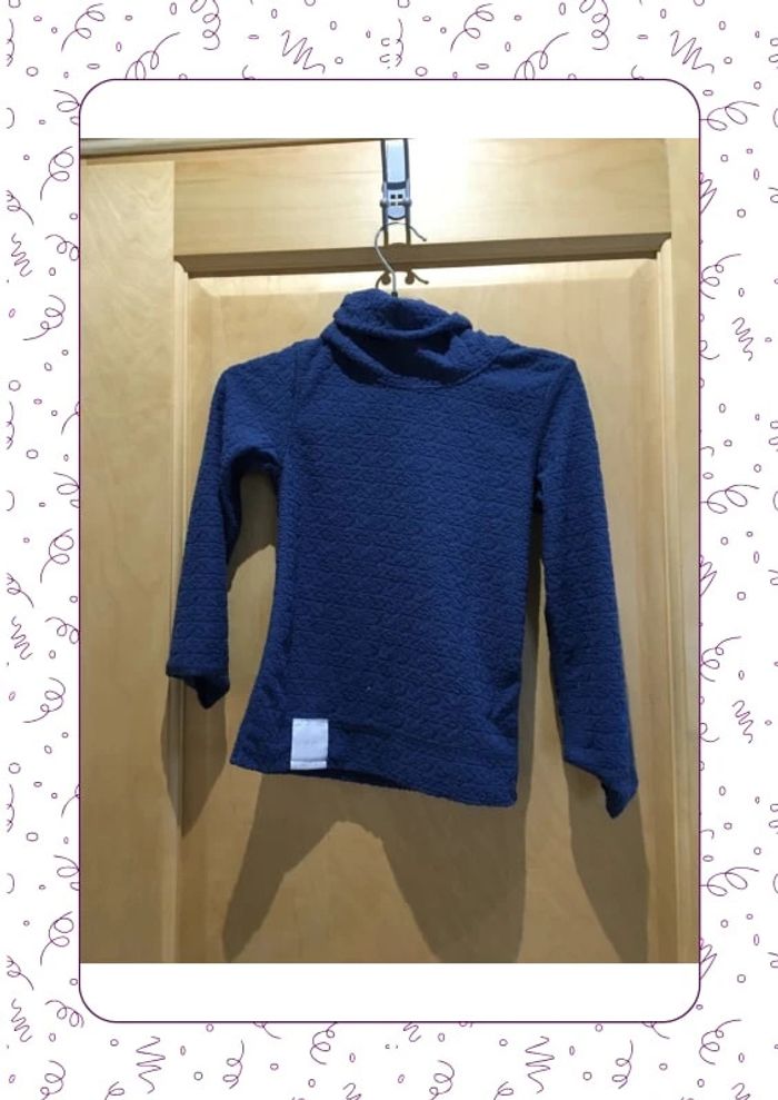 T-shirt col roulé wedze marine - photo numéro 4