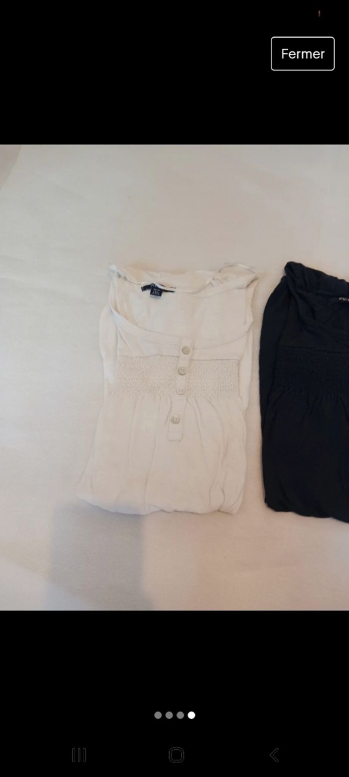 Lot tee-shirt maternité - photo numéro 3