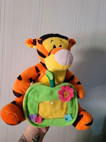 Peluche porte photo tigrou