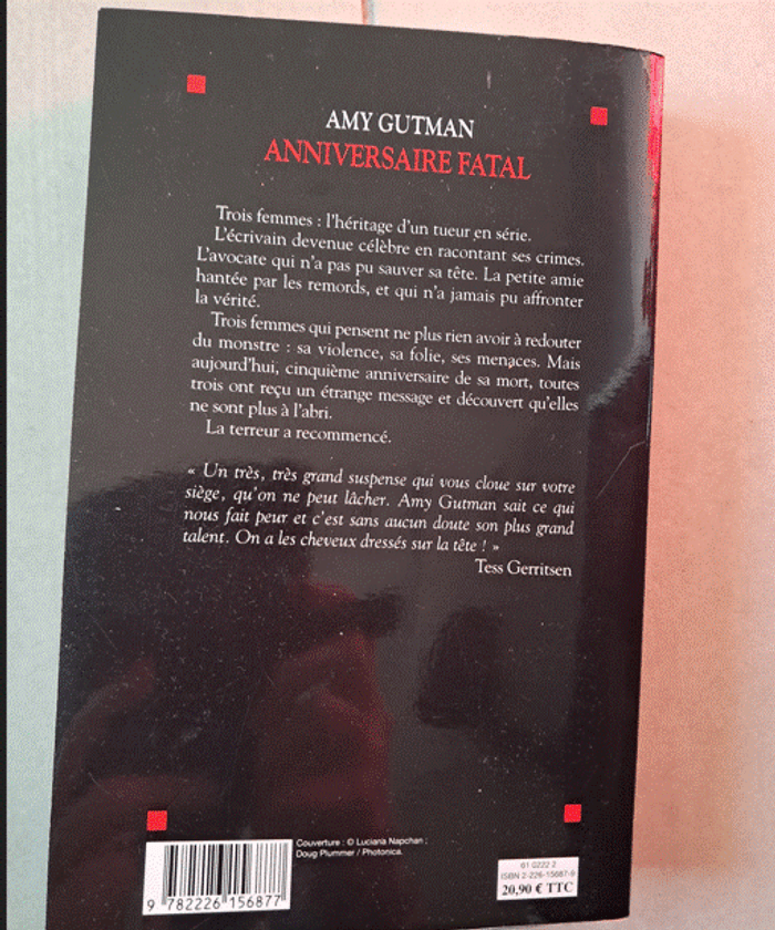 Amy Gutman : Anniversaire fatal. - photo numéro 2