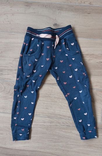 Pantalon jogging 4 ans fille coeurs