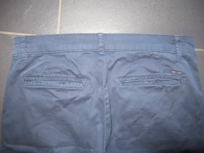 Pantalon chino homme bleu marine 38 / M Smog très bon état - photo numéro 4