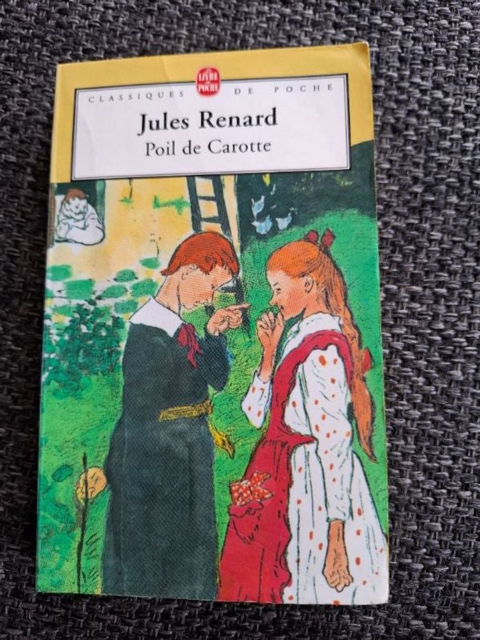Livre Poil de Carotte de Jules Renard en bon état