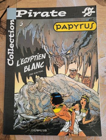 BD Pirate - Papyrus, tome 5 : L'Egyptien blanc Lucien de Gieter, Lucien De Gieter (Scénario)