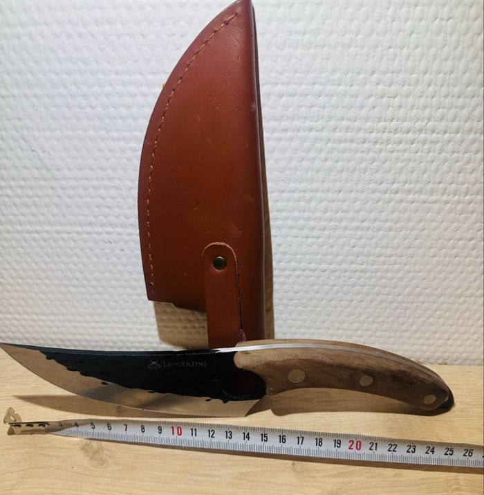 Magnifique Couteau viking en acier inoxydable jamais servie Totalement neuf. - photo numéro 5