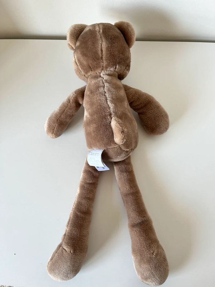 Peluche doudou Ours sweety marron longues jambes Histoire d’ours - photo numéro 3
