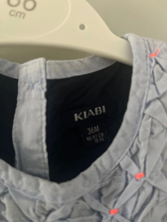 Robe bleue Kiabi 3 ans - photo numéro 3