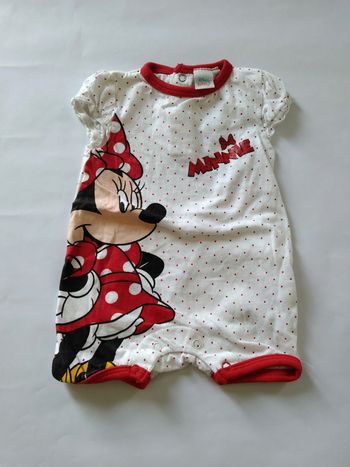 combi courte disney fille 3 mois