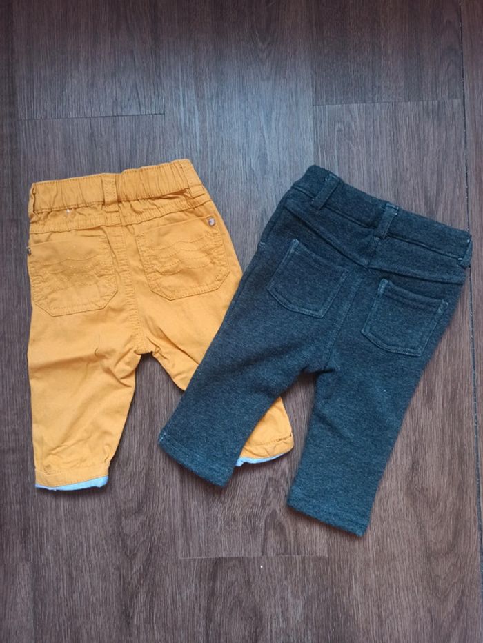 Lot 2 pantalon 3 mois - photo numéro 2