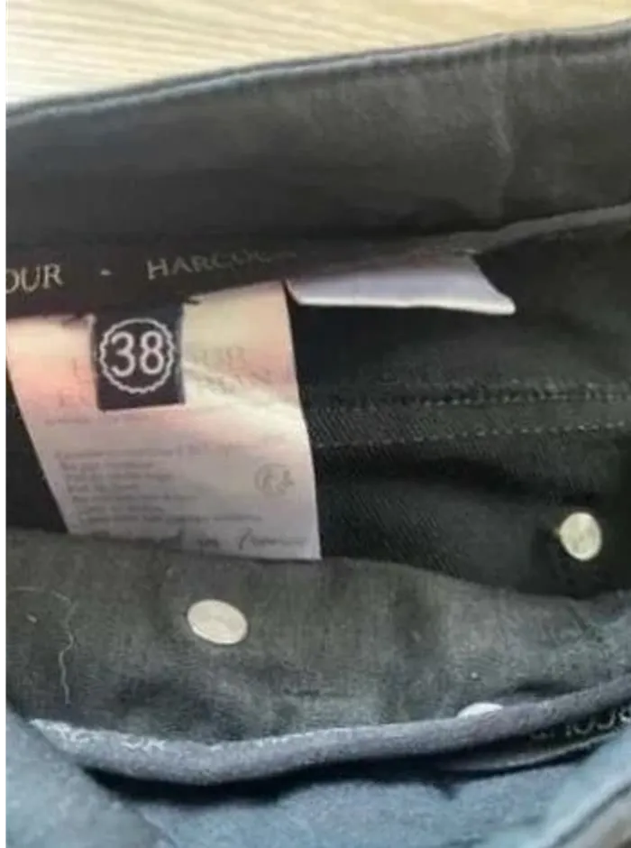 Pantalon Harcour Noir – Taille 38 – Très Bon État - photo numéro 4
