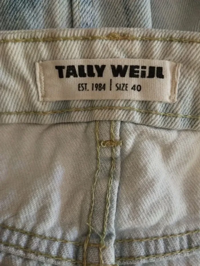 🌸Mini-jupe Jeans 🌸Tally Weijl 🌸Taille 40🌸 - photo numéro 4