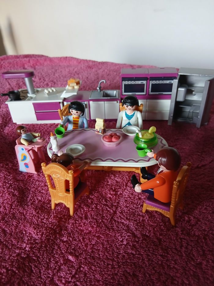 Cuisine playmobil  et ses accessoires - photo numéro 6