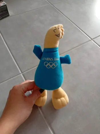 Peluche mascotte JO Athènes 2004