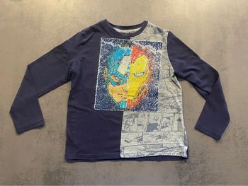 T-shirt longues manches Desigual Marvel taille 6 ans