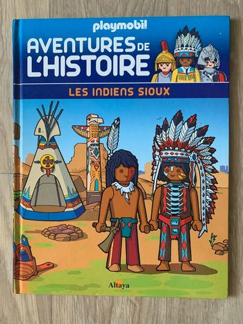BD Playmobil Les Indiens Sioux