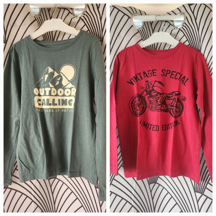 Lot tee-shirt manches longues