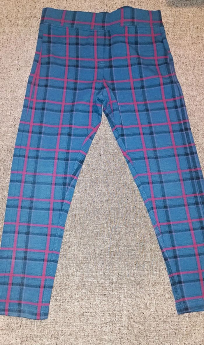 Pantalon à carreaux, La Halle, 6 ans
