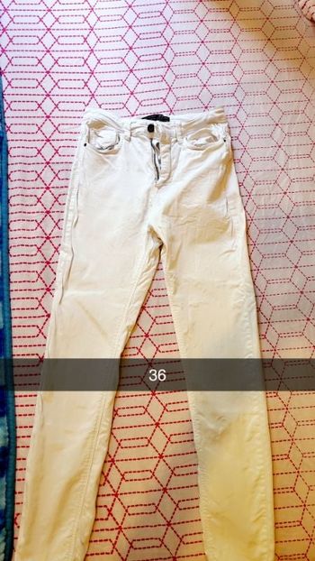 Jean blanc Stradivarius